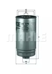 KC 179 KNECHT Топливный фильтр KC 179 KNECHT Топливный фильтр