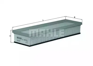 LX 1812 KNECHT Воздушный фильтр LX 1812 KNECHT Воздушный фильтр