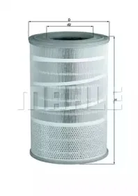 LX 2068 KNECHT Воздушный фильтр LX 2068 KNECHT Воздушный фильтр