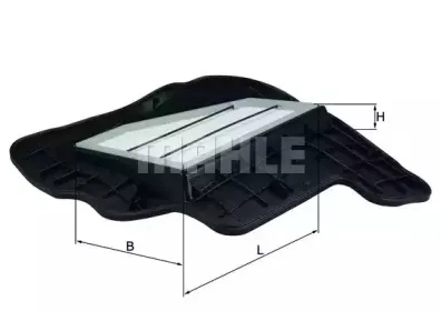 LX16855 KNECHT Воздушный фильтр LX16855 KNECHT Воздушный фильтр