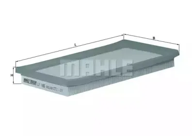 LX 1896 KNECHT Воздушный фильтр LX 1896 KNECHT Воздушный фильтр