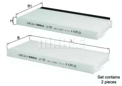LA935S KNECHT Фильтр, воздух во внутренном пространстве LA935S KNECHT Фильтр, воздух во внутренном пространстве