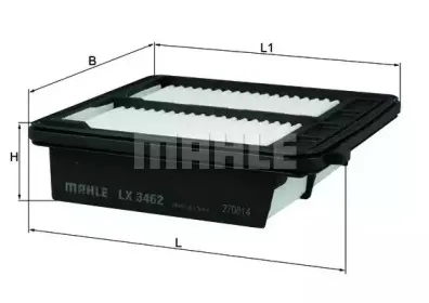 LX 3462 KNECHT Воздушный фильтр LX 3462 KNECHT Воздушный фильтр