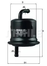 KL 515 KNECHT Топливный фильтр KL 515 KNECHT Топливный фильтр