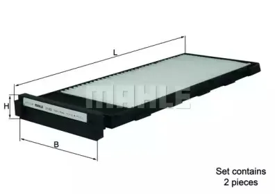 LA932S KNECHT Фильтр, воздух во внутренном пространстве LA932S KNECHT Фильтр, воздух во внутренном пространстве