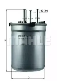 KL 838 KNECHT Топливный фильтр KL 838 KNECHT Топливный фильтр