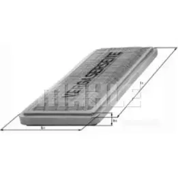 LX 457 KNECHT Воздушный фильтр LX 457 KNECHT Воздушный фильтр