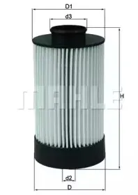 KX 340D KNECHT Топливный фильтр KX 340D KNECHT Топливный фильтр