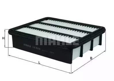 LX 3539 KNECHT Воздушный фильтр LX 3539 KNECHT Воздушный фильтр