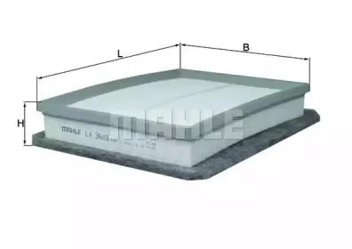 LX 3685 KNECHT Воздушный фильтр LX 3685 KNECHT Воздушный фильтр