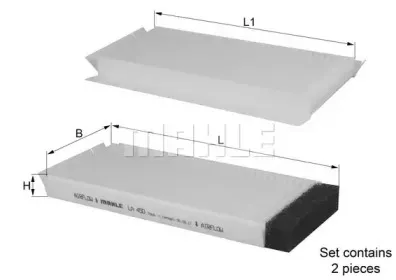 LA450S KNECHT Фильтр, воздух во внутренном пространстве LA450S KNECHT Фильтр, воздух во внутренном пространстве