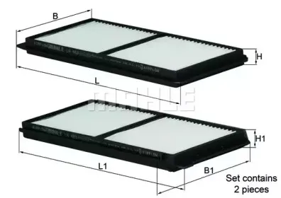 LA483S KNECHT Фильтр, воздух во внутренном пространстве LA483S KNECHT Фильтр, воздух во внутренном пространстве