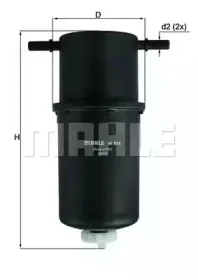 KL 873 KNECHT Топливный фильтр KL 873 KNECHT Топливный фильтр
