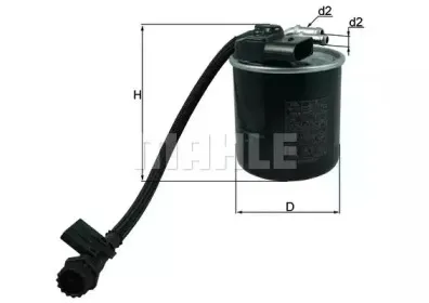 KL 947 KNECHT Топливный фильтр KL 947 KNECHT Топливный фильтр