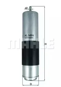KL1696D KNECHT Топливный фильтр KL1696D KNECHT Топливный фильтр