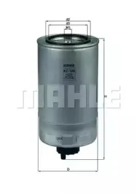 KC 186 KNECHT Топливный фильтр KC 186 KNECHT Топливный фильтр