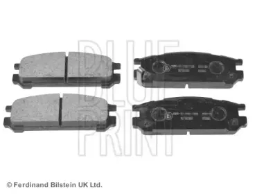 ADS74224 BLUE PRINT Комплект тормозных колодок, дисковый тормоз ADS74224 BLUE PRINT Комплект тормозных колодок, дисковый тормоз