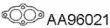 AA96021 VENEPORTE Прокладка, труба выхлопного газа AA96021 VENEPORTE Прокладка, труба выхлопного газа