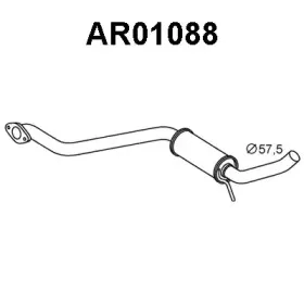 AR01088 VENEPORTE Средний глушитель выхлопных газов AR01088 VENEPORTE Средний глушитель выхлопных газов