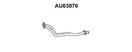 AU03076 VENEPORTE Труба выхлопного газа AU03076 VENEPORTE Труба выхлопного газа