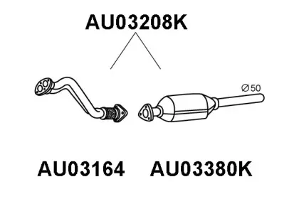 AU03208K VENEPORTE Катализатор AU03208K VENEPORTE Катализатор