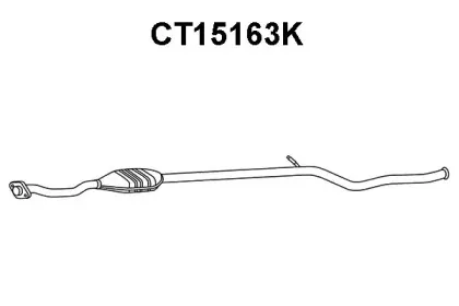 CT15163K VENEPORTE Катализатор CT15163K VENEPORTE Катализатор