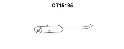 CT15195 VENEPORTE Предглушитель выхлопных газов CT15195 VENEPORTE Предглушитель выхлопных газов