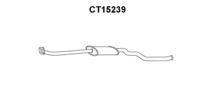 CT15239 VENEPORTE Предглушитель выхлопных газов CT15239 VENEPORTE Предглушитель выхлопных газов