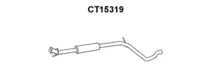 CT15319 VENEPORTE Средний глушитель выхлопных газов CT15319 VENEPORTE Средний глушитель выхлопных газов