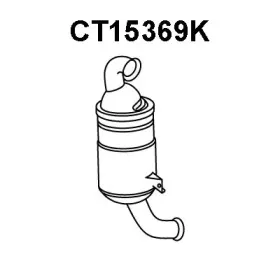 CT15369K VENEPORTE Катализатор CT15369K VENEPORTE Катализатор