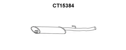 CT15384 VENEPORTE Предглушитель выхлопных газов CT15384 VENEPORTE Предглушитель выхлопных газов