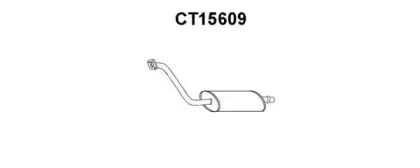CT15609 VENEPORTE Предглушитель выхлопных газов CT15609 VENEPORTE Предглушитель выхлопных газов