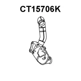 CT15706K VENEPORTE Катализатор CT15706K VENEPORTE Катализатор