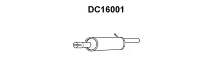 DC16001 VENEPORTE Глушитель выхлопных газов конечный DC16001 VENEPORTE Глушитель выхлопных газов конечный