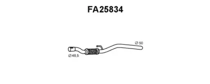 FA25834 VENEPORTE Труба выхлопного газа FA25834 VENEPORTE Труба выхлопного газа