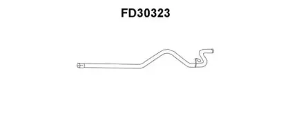 FD30323 VENEPORTE Труба выхлопного газа FD30323 VENEPORTE Труба выхлопного газа
