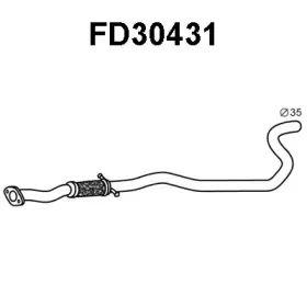 FD30431 VENEPORTE Труба выхлопного газа FD30431 VENEPORTE Труба выхлопного газа