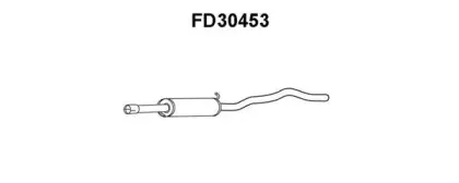 FD30453 VENEPORTE Средний глушитель выхлопных газов FD30453 VENEPORTE Средний глушитель выхлопных газов