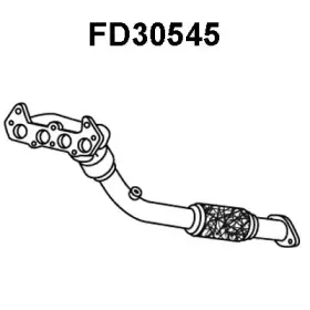 FD30545 VENEPORTE Труба выхлопного газа FD30545 VENEPORTE Труба выхлопного газа