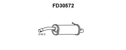 FD30572 VENEPORTE Глушитель выхлопных газов конечный FD30572 VENEPORTE Глушитель выхлопных газов конечный
