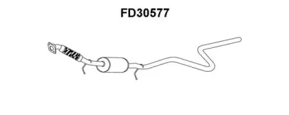 FD30577 VENEPORTE Предглушитель выхлопных газов FD30577 VENEPORTE Предглушитель выхлопных газов