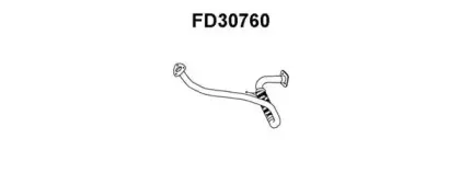 FD30760 VENEPORTE Труба выхлопного газа FD30760 VENEPORTE Труба выхлопного газа