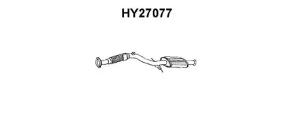 HY27077 VENEPORTE Предглушитель выхлопных газов HY27077 VENEPORTE Предглушитель выхлопных газов