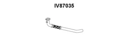 IV87035 VENEPORTE Труба выхлопного газа IV87035 VENEPORTE Труба выхлопного газа