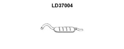 LD37004 VENEPORTE Глушитель выхлопных газов конечный LD37004 VENEPORTE Глушитель выхлопных газов конечный