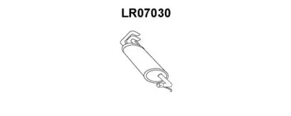 LR07030 VENEPORTE Глушитель выхлопных газов конечный LR07030 VENEPORTE Глушитель выхлопных газов конечный
