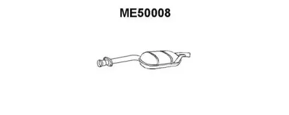 ME50008 VENEPORTE Средний глушитель выхлопных газов ME50008 VENEPORTE Средний глушитель выхлопных газов