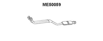 ME50059 VENEPORTE Предглушитель выхлопных газов ME50059 VENEPORTE Предглушитель выхлопных газов