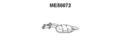 ME50072 VENEPORTE Средний глушитель выхлопных газов ME50072 VENEPORTE Средний глушитель выхлопных газов
