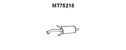MT75215 VENEPORTE Глушитель выхлопных газов конечный MT75215 VENEPORTE Глушитель выхлопных газов конечный